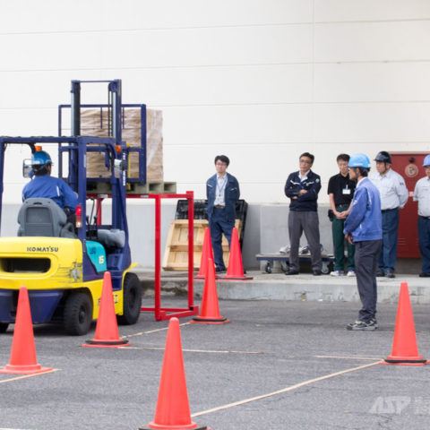 フォークリフト安全運転実技講習